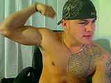 bad boy jerking webcam