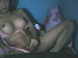 pink bikini jerk webcam