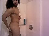 terrell jackson cleans his ass in the shower webcam