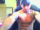 sexy muscle timmy steele playing with big cock webcam