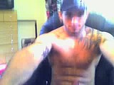 sexy muscle timmy steele playing with big cock webcam