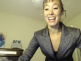 squirt on christy loves face webcam