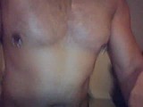 kris raul oil and flexing with jockstrap webcam